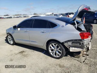 2015 Chevrolet Impala LTZ with VIN 1G1165S32FU148670, listed as a Copart auction lot 46720085 with 114,759 mi miles and Salvage Title. Bid and sale history available at DreamBid. Image 2.
