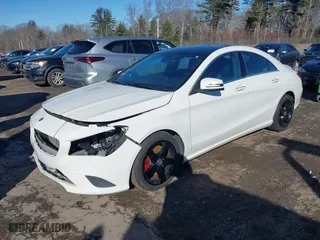2015 Mercedes-Benz CLA-Class CLA 250 with VIN WDDSJ4GB4FN215340, listed as a IAAI auction lot 41758315 with 105,590 mi miles. Bid and sale history available at carsss.com. Image 18.