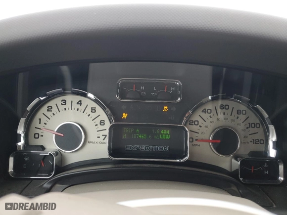 2011 Ford Expedition EL Limited with VIN 1FMJK2A55BEF36481, listed as a Copart auction lot 49547025 with 187,465 mi miles and Salvage Title. Bid and sale history available at carsss.com. Image 9.