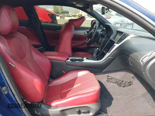 2017 Infiniti Q60 Red Sport 400 with VIN JN1FV7EK1HM610978, listed as a IAAI auction lot 41904287 with 80,066 mi miles and . Bid and sale history available at carsss.com. Image 5.