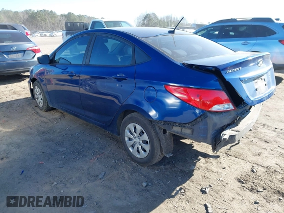2017 Hyundai Accent SE with VIN KMHCT4AE4HU316264, listed as a IAAI auction lot 41437326 with 165,865 mi miles and . Bid and sale history available at carsss.com. Image 3.