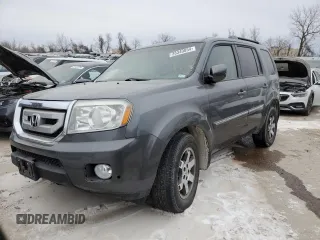 2011 Honda Pilot Touring with VIN 5FNYF4H93BB105129, listed as a Copart auction lot 38340854 with 123,146 mi miles and Salvage Title. Bid and sale history available at carsss.com. Image 1.