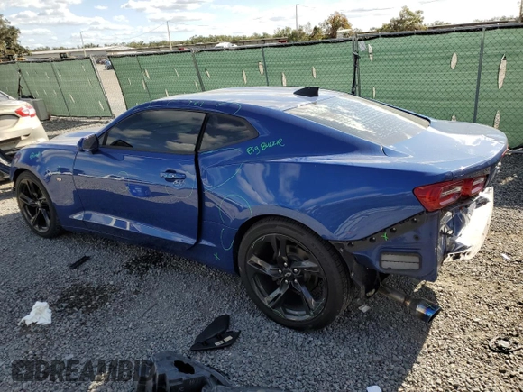 2020 Chevrolet Camaro 1LS with VIN 1G1FB1RX4L0121878, listed as a Copart auction lot 83798254 with 57,554 mi miles and Non repairable. Bid and sale history available at DreamBid. Image 2.