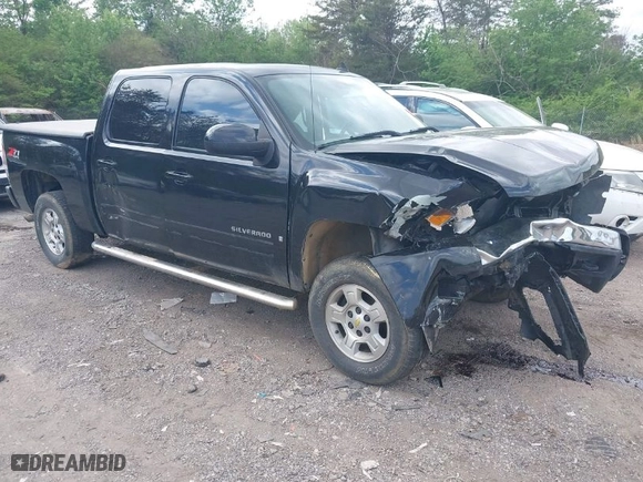 2007 Chevrolet Silverado 1500 LT w/2LT with VIN 2GCEK13M371568374, listed as a IAAI auction lot 41938033 with 169,013 mi miles. Bid and sale history available at carsss.com. Image 1.