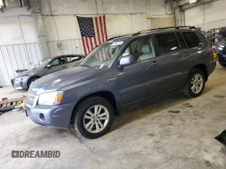 2007 Toyota Highlander Hybrid w/3rd Row with VIN JTEEW21A170048751, listed as a Copart auction lot 52988755 with 253,958 mi miles and Clean Title. Bid and sale history available at carsss.com. Image 1.