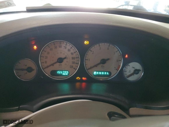 2003 Chrysler Town & Country Limited with VIN 2C8GP64L63R222150, listed as a Copart auction lot 44376564 with 155,799 mi miles and Salvage Title. Bid and sale history available at carsss.com. Image 9.