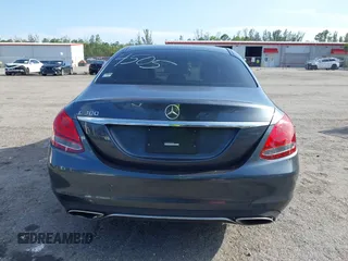 2015 Mercedes-Benz C-Class C 300 with VIN 55SWF4JB7FU084505, listed as a IAAI auction lot 41932523 with 1 mi miles. Bid and sale history available at carsss.com. Image 17.