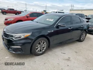 2019 Kia Optima LX with VIN 5XXGT4L3XKG307325, listed as a Copart auction lot 51004105 with 141,259 mi miles and Salvage Title. Bid and sale history available at DreamBid. Image 1.