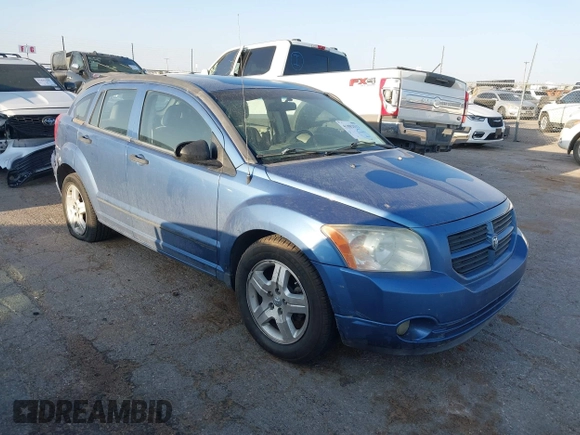 2007 Dodge Caliber SXT with VIN 1B3HB48B67D224890, listed as a IAAI auction lot 41882513 with 223,404 mi miles and . Bid and sale history available at DreamBid. Image 1.