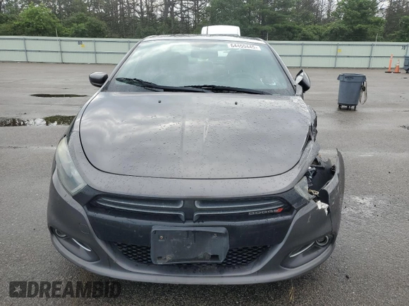 2015 Dodge Dart GT with VIN 1C3CDFEB8FD118821, listed as a Copart auction lot 64459445 with 122,870 mi miles and Salvage title. Bid and sale history available at DreamBid. Image 5.