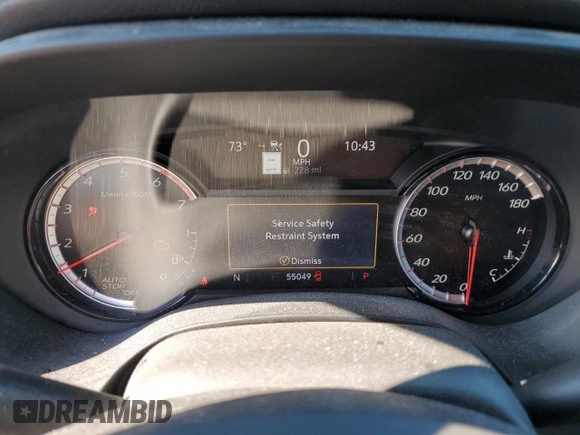 2022 Cadillac CT4-V z VIN 1G6DH5RL2N0121059, wystawiony jako Copart lot #71968614 z przebiegiem 55 049 mil mil oraz Szkody całkowita. Historia ofert i sprzedaży dostępna na DreamBid. Obrazek 9.