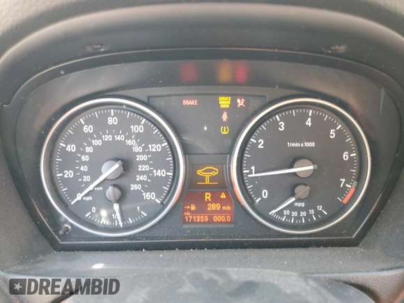 2008 BMW 3 Series 328i with VIN WBAVC535X8FZ86242, listed as a Copart auction lot 61445535 with 171,359 mi miles and Clean title. Bid and sale history available at DreamBid. Image 9.
