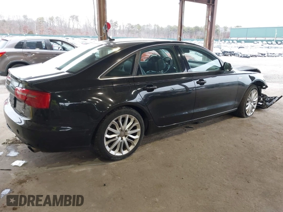 2012 Audi A6 Premium Plus with VIN WAUBGAFC2CN004292, listed as a IAAI auction lot 41251202 with 134,554 mi miles and . Bid and sale history available at DreamBid. Image 4.