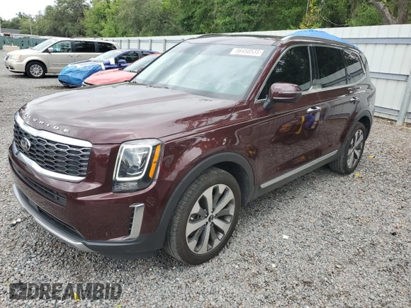 2020 Kia Telluride S z VIN 5XYP64HC0LG029578, wystawiony jako Copart lot #56450535 z przebiegiem 75 777 mil mil oraz Nie do naprawy • Non repairable. Historia ofert i sprzedaży dostępna na DreamBid. Obrazek 1.