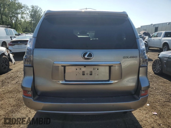 2021 Lexus GX 460 Premium with VIN JTJAM7BX6M5274370, listed as a Copart auction lot 62025665 with 56,291 mi miles and Salvage title. Bid and sale history available at DreamBid. Image 6.