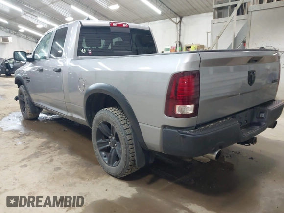 2021 Ram 1500 Warlock with VIN 1C6RR7GT0MS510761, listed as a IAAI auction lot 42212531 with 34,295 mi miles and . Bid and sale history available at DreamBid. Image 3.