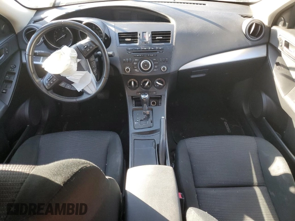 2012 Mazda 3 i Touring with VIN JM1BL1V87C1675234, listed as a Copart auction lot 44818315 with Not Provided miles and Salvage Title. Bid and sale history available at DreamBid. Image 8.