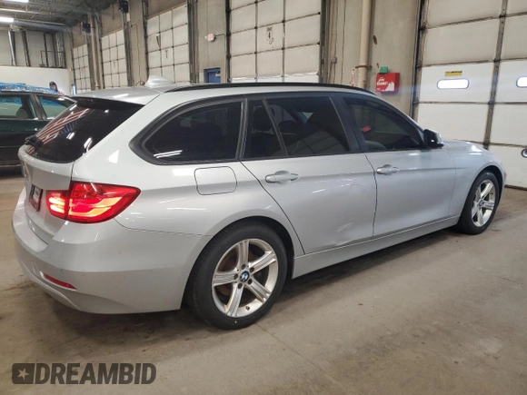 2014 BMW 3 Series 328i xDrive with VIN WBA3G7C50EKN37632, listed as a Copart auction lot 54827855 with 169,008 mi miles and Clean title. Bid and sale history available at DreamBid. Image 3.