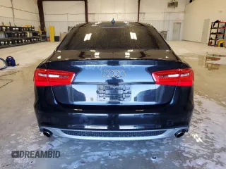 2015 Audi A6 3.0T Prestige with VIN WAUHGAFC4FN016846, listed as a Copart auction lot 46634795 with 121,347 mi miles and Clean Title. Bid and sale history available at carsss.com. Image 6.