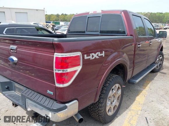 2010 Ford F-150 XL with VIN 1FTFW1EV9AFD22539, listed as a IAAI auction lot 41859714 with 233,079 mi miles. Bid and sale history available at carsss.com. Image 4.