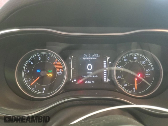 2019 Jeep Cherokee Latitude with VIN 1C4PJMCX0KD156840, listed as a Copart auction lot 56309475 with 25,320 mi miles and Salvage title. Bid and sale history available at DreamBid. Image 9.