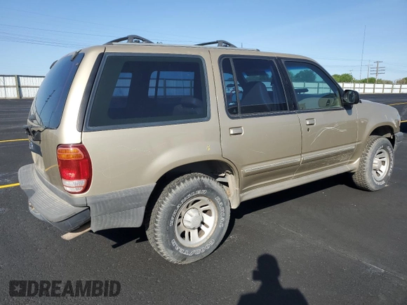 2000 Ford Explorer with VIN 1FMZU71X5YZC15988, listed as a Copart auction lot 58405175 with 190,420 mi miles and Salvage title. Bid and sale history available at DreamBid. Image 3.