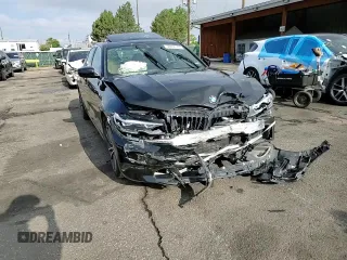 2020 BMW 3 Series 330i xDrive with VIN 3MW5R7J07L8B35275, listed as a Copart auction lot 59894105 with 28,310 mi miles and Salvage title. Bid and sale history available at DreamBid. Image 10.