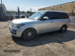 2014 Land Rover Range Rover HSE with VIN SALGS2WF1EA164710, listed as a Copart auction lot 62703505 with 138,163 mi miles and Salvage title. Bid and sale history available at DreamBid. Image 1.