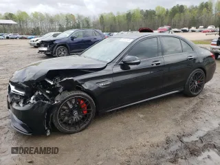 2017 Mercedes-Benz C 63 S AMG z VIN 55SWF8HB3HU193401, wystawiony jako Copart lot #49440934 z przebiegiem 35 623 mil mil oraz . Historia ofert i sprzedaży dostępna na DreamBid. Obrazek 1.