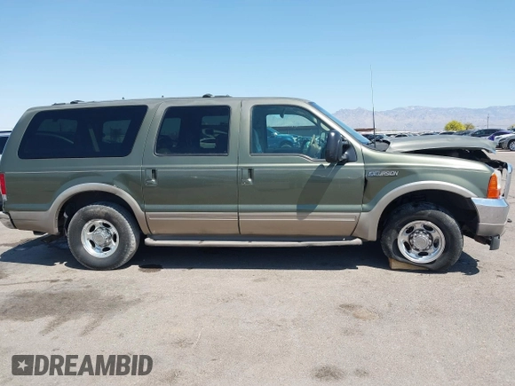 2000 Ford Excursion Limited z VIN 1FMNU42SXYED84573, wystawiony jako IAAI lot #41993833 z przebiegiem 160 793 mil mil oraz . Historia ofert i sprzedaży dostępna na DreamBid. Obrazek 13.