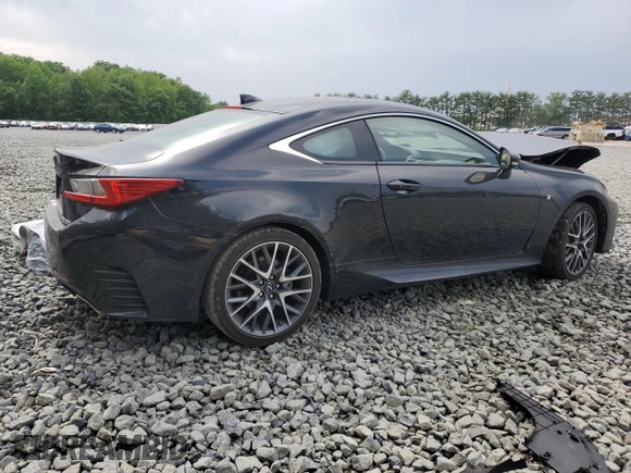 2016 Lexus RC 300 F Sport with VIN JTHSM5BC3G5000278, listed as a Copart auction lot 59904265 with 110,158 mi miles and Salvage title. Bid and sale history available at DreamBid. Image 3.