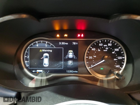 2025 Nissan Versa SV z VIN 3N1CN8EV7SL821512, wystawiony jako Copart lot #58159835 z przebiegiem 12 282 mil mil oraz Nie do naprawy • Non repairable. Historia ofert i sprzedaży dostępna na DreamBid. Obrazek 9.