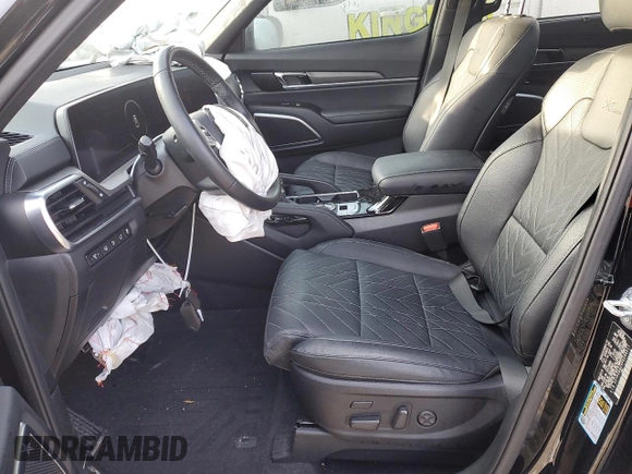 2023 Kia Telluride SX Prestige X-Line with VIN 5XYP5DGC9PG388311, listed as a Copart auction lot 85730444 with 18,391 mi miles and Salvage title. Bid and sale history available at DreamBid. Image 7.