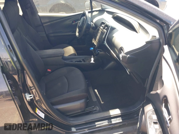 2019 Toyota Prius L Eco with VIN JTDKARFU0K3087064, listed as a IAAI auction lot 41986365 with 81,735 mi miles. Bid and sale history available at carsss.com. Image 5.