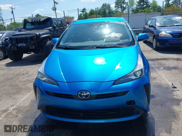 2020 Toyota Prius L Eco with VIN JTDKARFUXL3118354, listed as a IAAI auction lot 41991337 with 83,030 mi miles and . Bid and sale history available at DreamBid. Image 12.