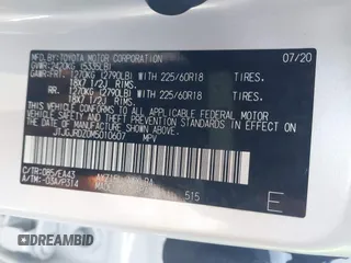 2021 Lexus NX 300h z VIN JTJGJRDZ0M5010607, wystawiony jako IAAI lot #41995463 z przebiegiem 72 463 mil mil oraz . Historia ofert i sprzedaży dostępna na DreamBid. Obrazek 9.