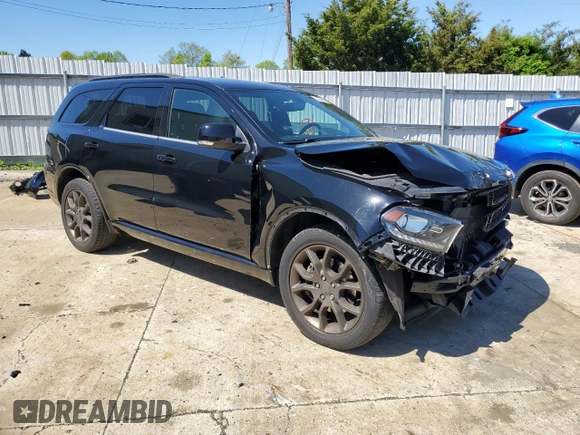 2017 Dodge Durango R/T with VIN 1C4SDJCT8HC961142, listed as a Copart auction lot 54534965 with 67,304 mi miles and Salvage title. Bid and sale history available at DreamBid. Image 4.