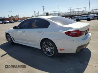 2020 BMW 5 Series 530e with VIN WBAJA9C04LCD22175, listed as a Copart auction lot 56173635 with 64,371 mi miles and Salvage title. Bid and sale history available at DreamBid. Image 2.