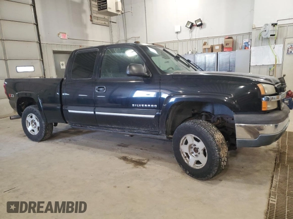 2003 Chevrolet Silverado 1500 LT with VIN 2GCEK19TX31388480, listed as a Copart auction lot 49710535 with 263,661 mi miles and Salvage Title. Bid and sale history available at carsss.com. Image 4.