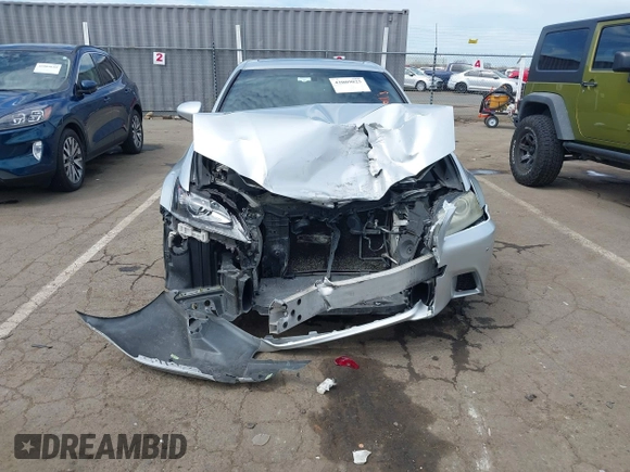 2013 Lexus GS 350 with VIN JTHBE1BL0D5022966, listed as a IAAI auction lot 42009025 with 1 mi miles. Bid and sale history available at carsss.com. Image 6.