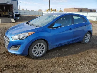 2017 Hyundai Elantra GT with VIN KMHD35LHXHU361887, listed as a Copart auction lot 79033524 with 106,011 mi miles and Clean Title. Bid and sale history available at carsss.com. Image 1.