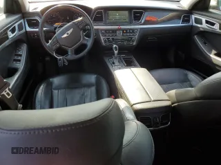 2015 Hyundai Genesis 3.8L z VIN KMHGN4JE2FU065818, wystawiony jako Copart lot #51593345 z przebiegiem 98 376 mil mil oraz Szkody całkowita. Historia ofert i sprzedaży dostępna na DreamBid. Obrazek 8.