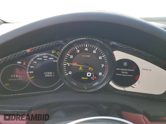 2019 Porsche Cayenne E-Hybrid with VIN WP1AE2AYXKDA52123, listed as a Copart auction lot 72756264 with 19,804 mi miles and Salvage title. Bid and sale history available at DreamBid. Image 9.