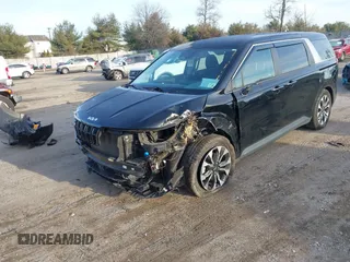2024 Kia Carnival EX with VIN KNDNC5H38R6327068, listed as a IAAI auction lot 41196183 with 71,629 mi miles and . Bid and sale history available at carsss.com. Image 2.