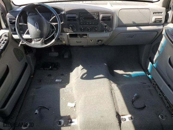 2005 Ford Super Duty F-350 DRW XL with VIN 1FTWW33PX5EA21046, listed as a Copart auction lot 47969775 with 0 mi miles and Salvage Title. Bid and sale history available at carsss.com. Image 8.