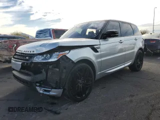 2017 Land Rover Range Rover Sport HSE Dynamic with VIN SALWV2FV5HA678932, listed as a Copart auction lot 86655634 with 97,860 mi miles and Salvage Title. Bid and sale history available at carsss.com. Image 1.
