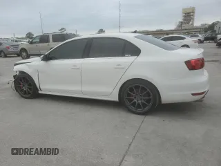2013 Volkswagen Jetta GLI Autobahn with VIN 3VW4A7AJ8DM376492, listed as a Copart auction lot 50999815 with Not Provided miles and Salvage Title. Bid and sale history available at DreamBid. Image 2.