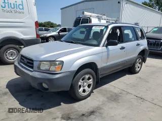 2003 Subaru Forester X z VIN JF1SG63643G707840, wystawiony jako Copart lot #58540645 z przebiegiem 223 734 mil mil oraz Szkoda całkowita • Salvage title. Historia ofert i sprzedaży dostępna na DreamBid. Obrazek 1.
