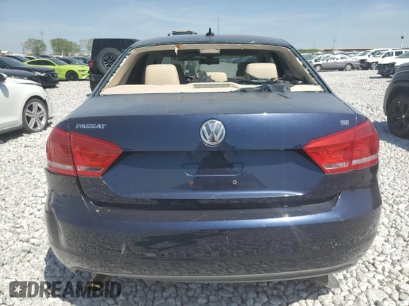 2012 Volkswagen Passat SE с VIN 1VWBH7A35CC020313, выставлен на аукционе Copart как лот 76389584 с пробегом 116 463 миль миль и Чистый • Clean title. История ставок и продаж доступна на DreamBid. Изображение 6.