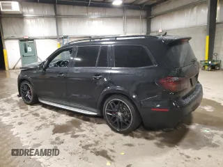 2017 Mercedes-Benz GLS with VIN 4JGDF7FE8HA684938, listed as a Copart auction lot 83664534 with 88,113 mi miles and Salvage Title. Bid and sale history available at carsss.com. Image 2.